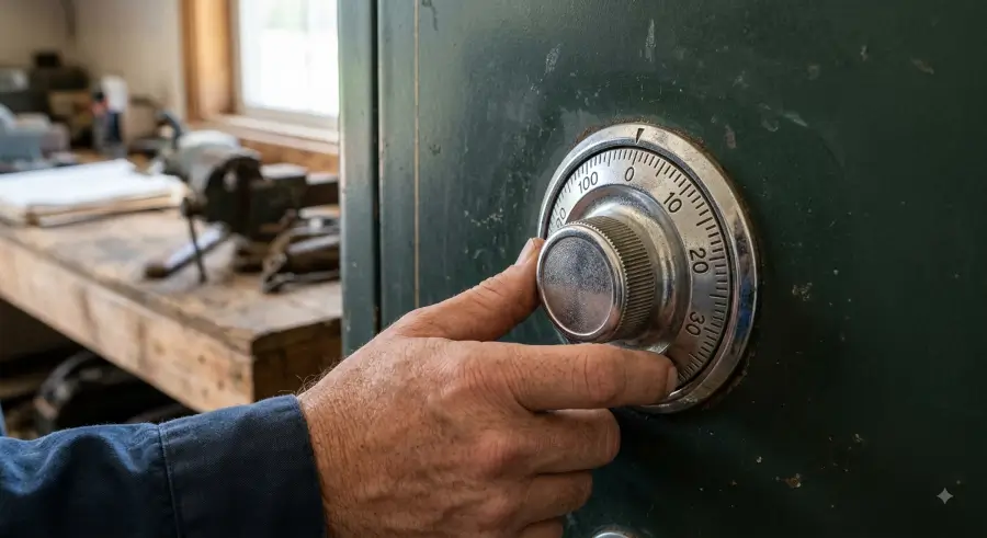 Safe Lockout in Hope AR: What to Do When Your Safe Won't Open 2 Trying a lost combination on a dial safe that won't open